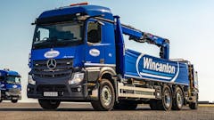 Wincanton leads on construction site deliveries with 14 new-generation Mercedes-Benz Actros drawbar units