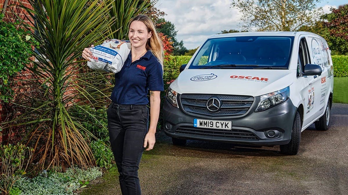 Budding businesswoman Poppy Devlin is relying on an Approved Used Mercedes-Benz van to drive the success of the pet food venture she launched as the UK battled the effects of the Covid 19 pandemic