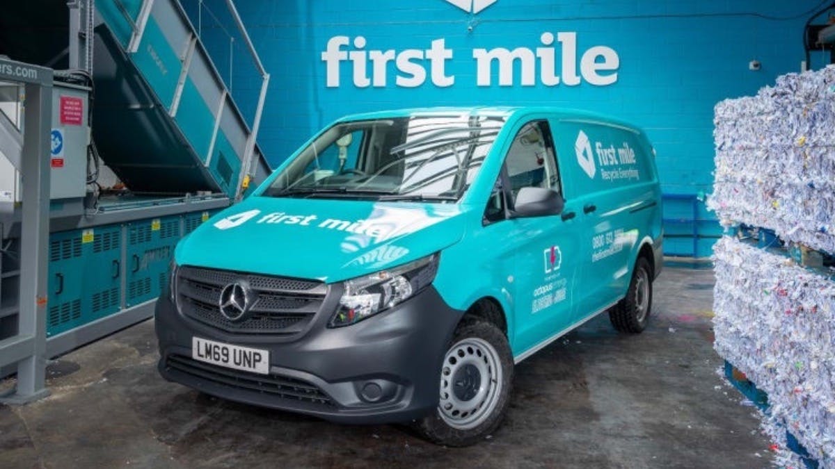 First Mile charges ahead with five zero-emission Mercedes-Benz