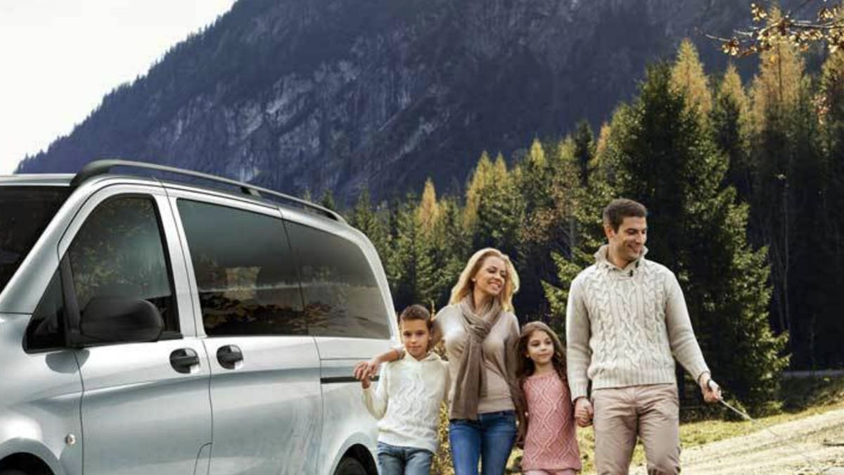 Mercedes best sale family van