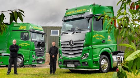 It’s ‘jam today’ for Tiptree driver Tim, as UK’s first exclusive Mercedes-Benz Actros Edition 2 hits the road