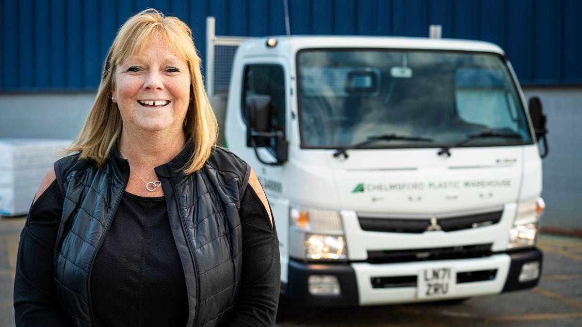 Reliable FUSO Canter workhorses drive continued growth for Chelmsford Plastic Warehouse