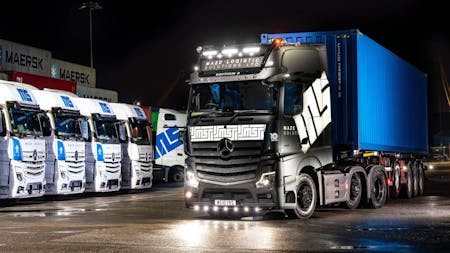 Mercedes-Benz operator Maze Logistic Solutions solves an anniversary puzzle with awesome Actros Edition 2