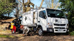 First FUSO Canter ‘cuts up tough’ for tree surgeon Luke
