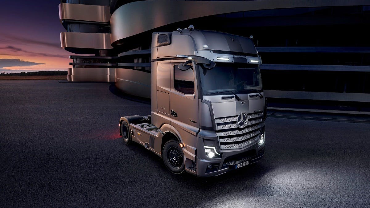 The stunning Mercedes-Benz Actros Edition 3 unveiled at IAA Hanover