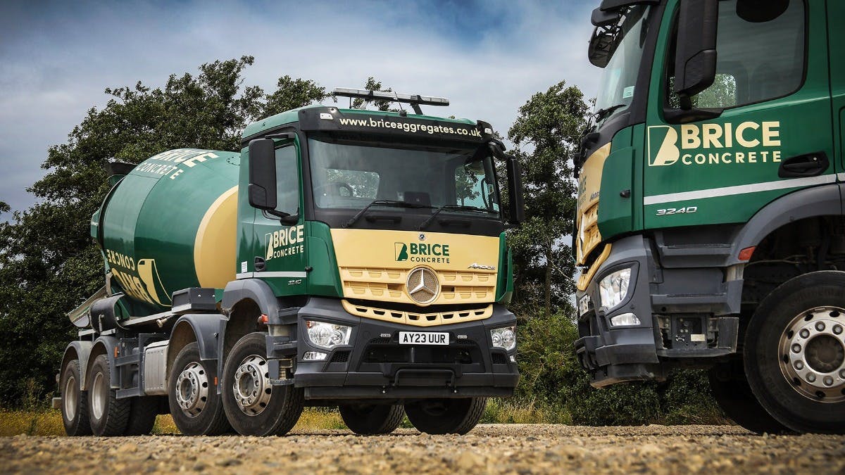 Brice builds for the future with Mercedes-Benz Arocs