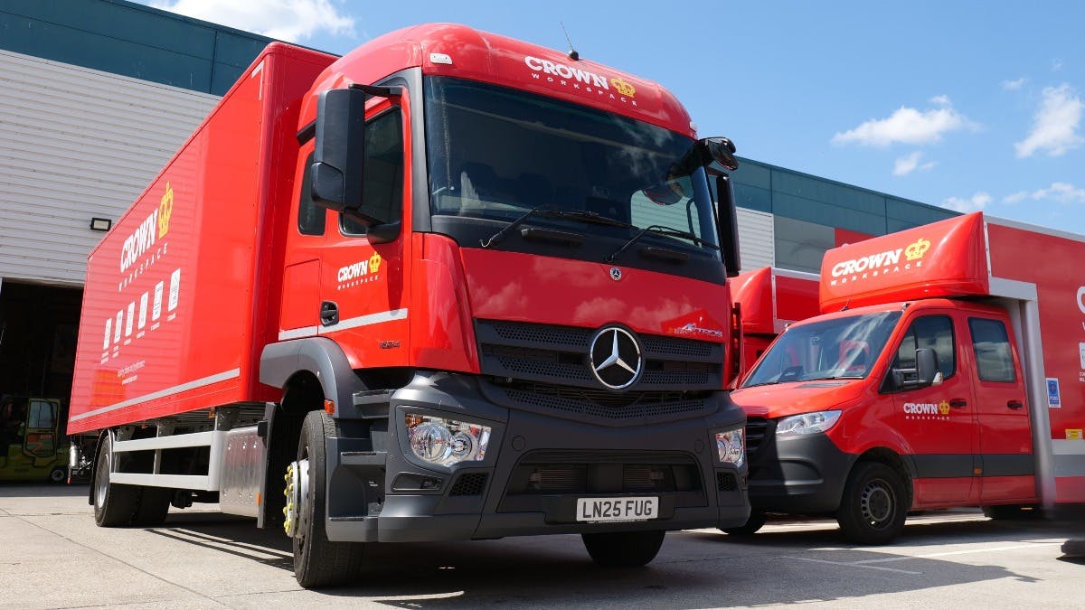 Mercedes-Benz Fleet Expansion for Crown Workspace with SAGA
